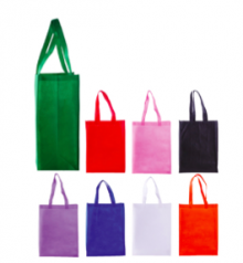 Bolsa Con Fuelle Y Asas Non Woven