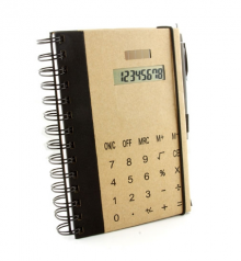 Libreta con Calculadora Ecológica