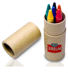 Crayolas Ecológicas Tuby (6 PZ)