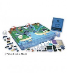 Maqueta Contaminación de la Cuenca, Ríos y Océanos