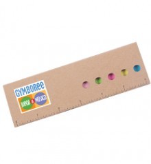 Post-it con regla “B”