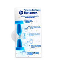 Kit Reloj de Arena + Instructivo Papel Germinable