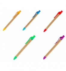 Pluma Cartón “Click”