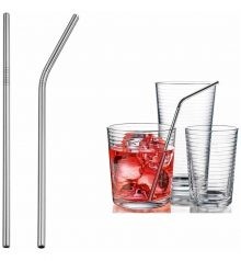 Popote Reutilizable de Acero