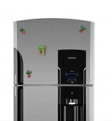 Maceta Refrigerador en Madera