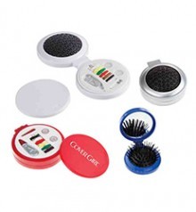 JUEGO DE ESPEJO Y CEPILLO CON COSTURERO